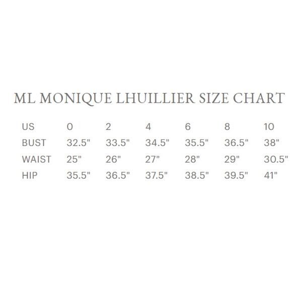 NWT ML Monique Lhuillier Embroidered Lace V-Neck Midi Dress Size 4 - Picture 8 of 8